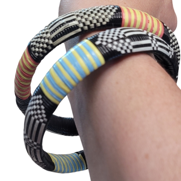 Large African Bangle Bracelets - Picture 5 of 8